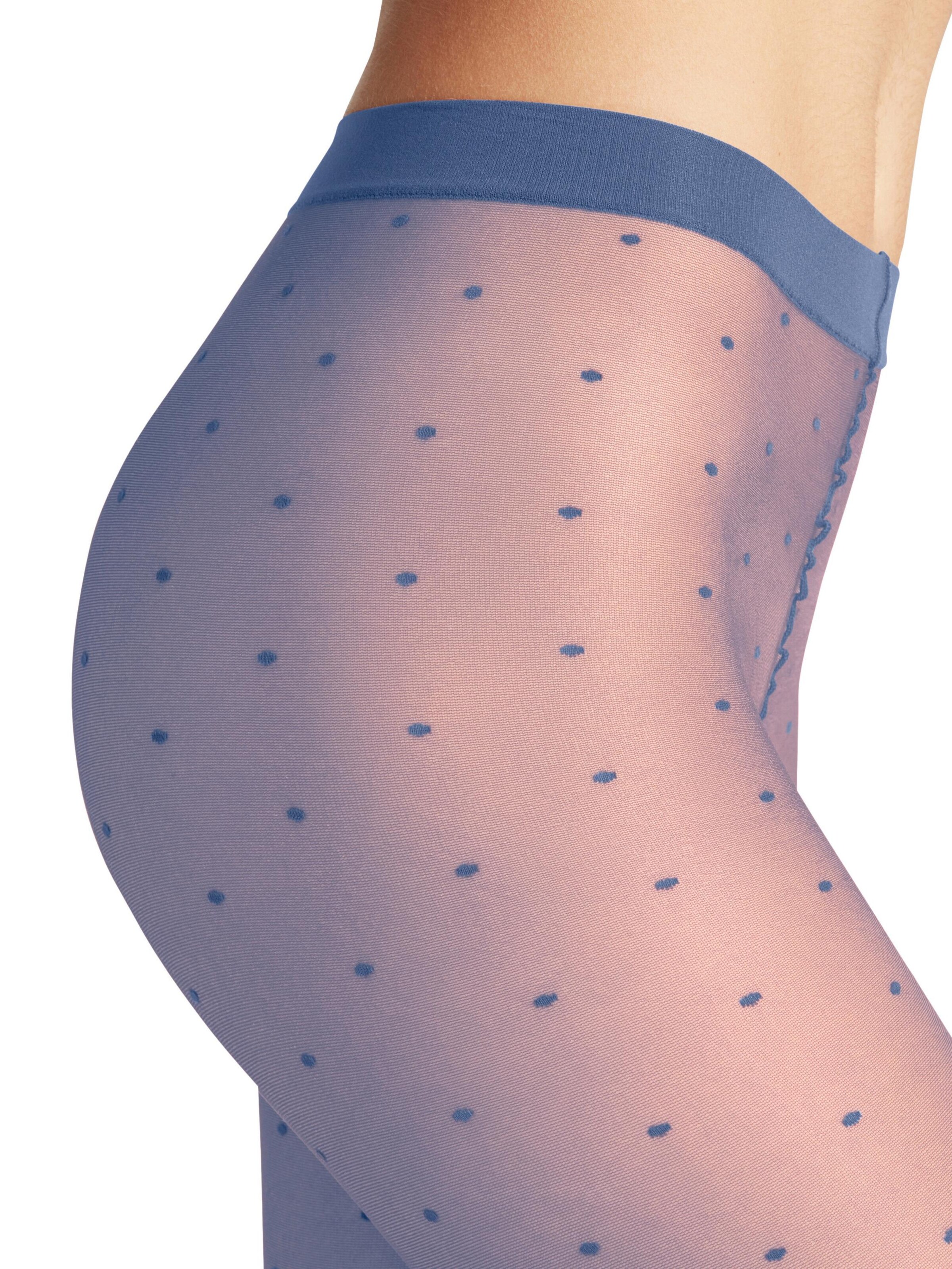 FALKE Tights 'Dot' in Blue