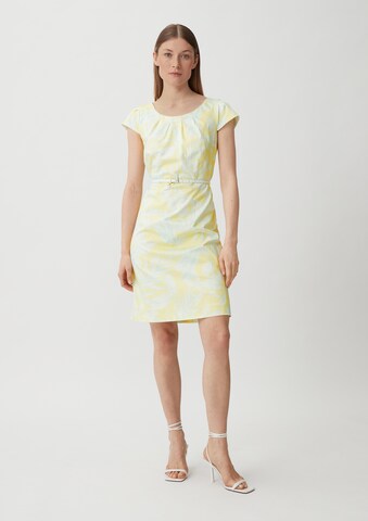 COMMA Summer Dress in Yellow: front