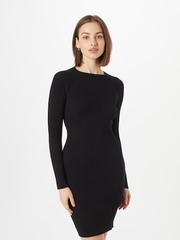 HUGO Knitted dress 'Shadany' in Black: front