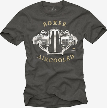 MAKAYA Shirt in Grey: front