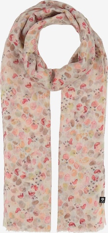 FRAAS Oversized Scarf in Beige: front