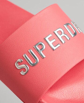 Superdry Strand-/badschoen in Roze