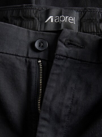 aprel Regular Hose in Schwarz