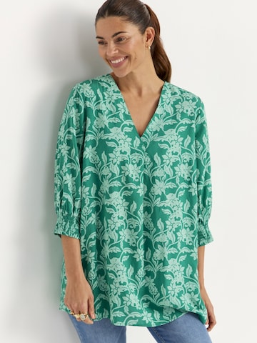 Cellbes of Sweden Tunic in Green: front