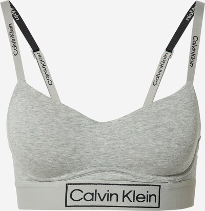 Calvin Klein Underwear Rintaliivi värissä meleerattu harmaa / musta, Tuotenäkymä