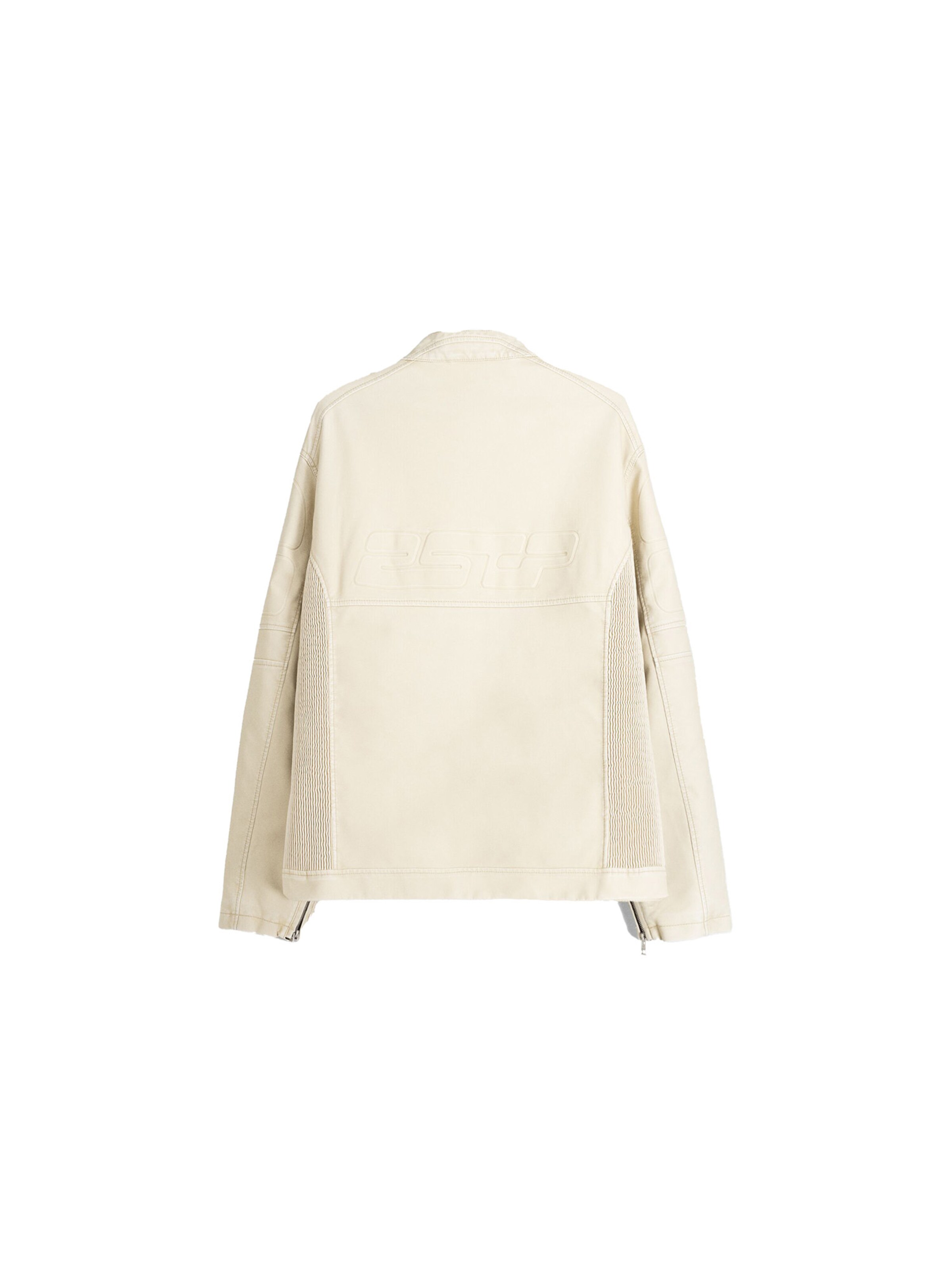 Giacca di mezza stagione di Bershka in bianco