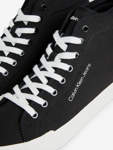 Calvin Klein Jeans High-Top Sneakers in Black