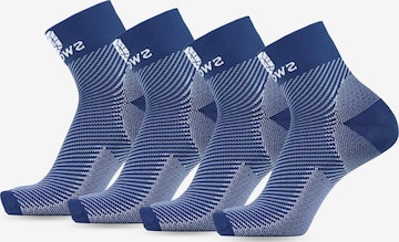 SWORTS Athletic Socks 'Vital' in Blue: front