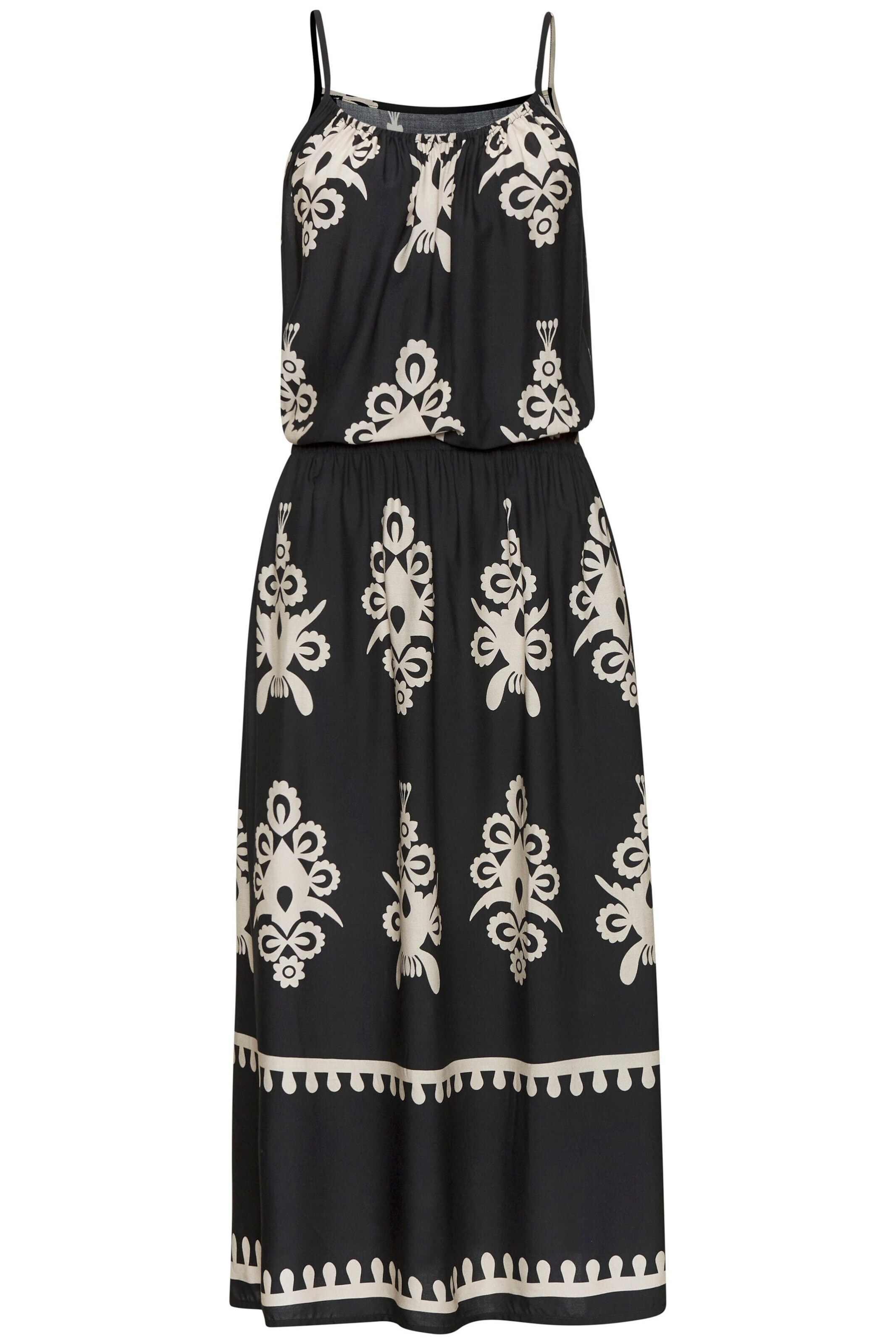 LASCANA Summer Dress in Black: front