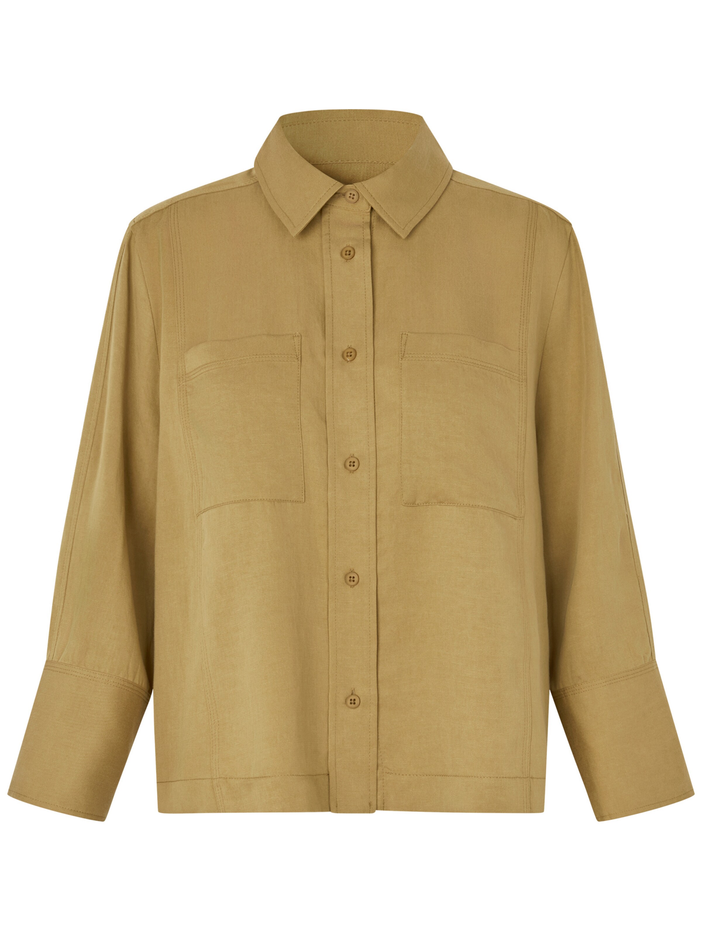 Masai Shirt 'Inareth' in Beige: voorkant