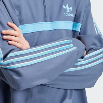 mėlyna ADIDAS ORIGINALS Megztinis be užsegimo 'Collared'