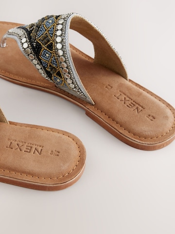 Next Žabky 'Forever Comfort' - Strieborná