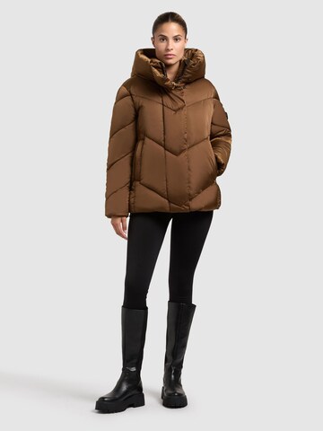 khujo Winter Jacket in Brown