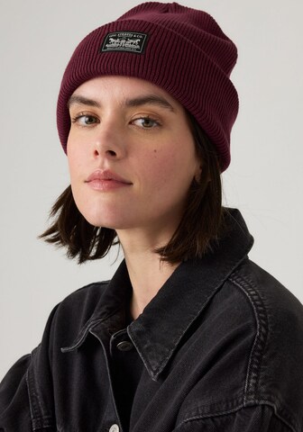 LEVI'S ® Beanie in Red: front