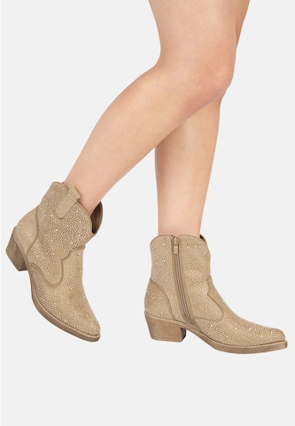 Salinyang Cowboylaarzen in Beige