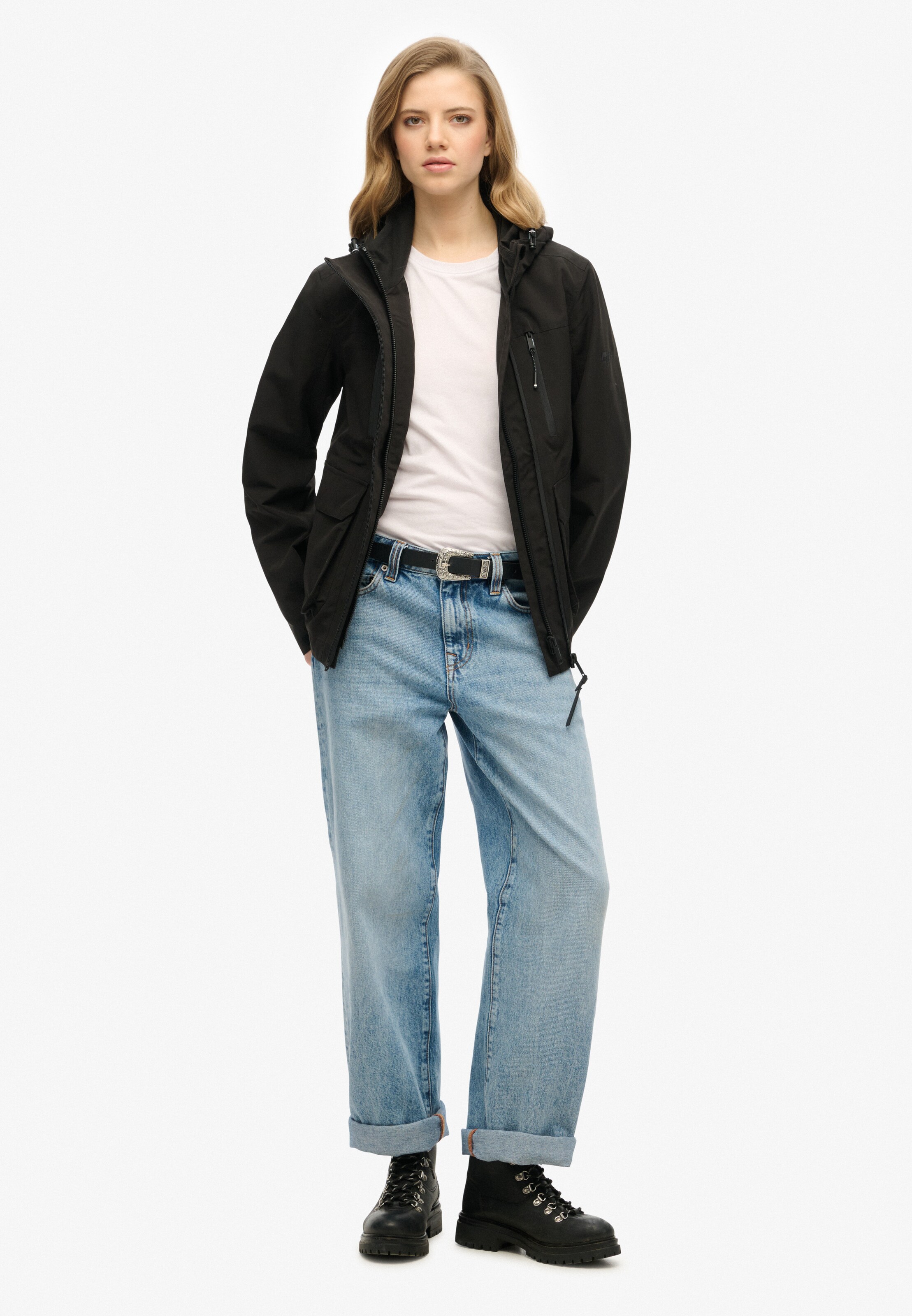 Superdry Jacke 'Ultimate Tech' in Schwarz