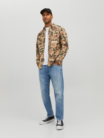 JACK & JONES Regular Дънки 'Frank Leen' в синьо