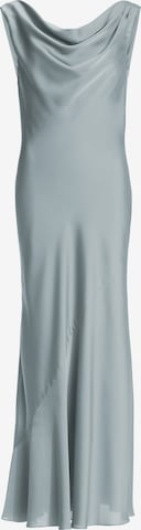 SWING - Vestido de festa em azul: frente