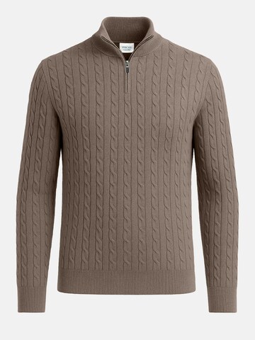 Vercate Pullover 'No. 22' in Grau: Vorderseite