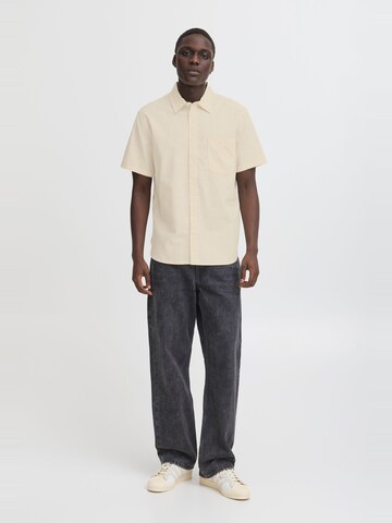 BLEND Regular fit Overhemd ' BHBAY LINEN ' in Beige