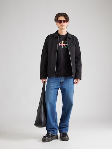 Regular T-Shirt 'Pride' Calvin Klein Jeans en noir