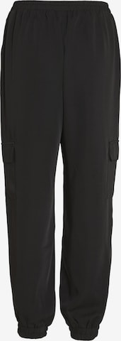 Effilé Pantalon cargo VILA en noir