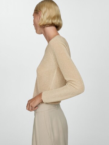 MANGO Trui 'KLING' in Beige