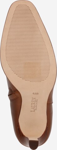 Lauren Ralph Lauren Ankle Boots 'DYLANN' in Brown