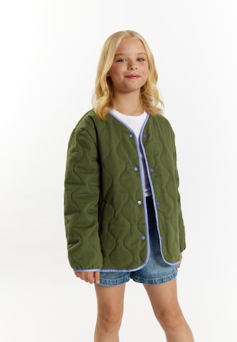 DREIMASTER Between-season jacket in Green: front