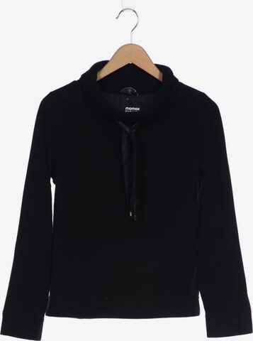 AIRFIELD Sweatshirt & Zip-Up Hoodie in XS in Black: front