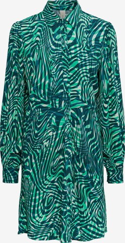 Y.A.S Shirt Dress in Green: front