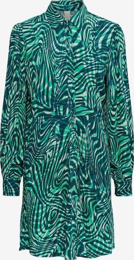 Y.A.S Robe-chemise en bleu marine / vert / vert foncé / blanc, Vue avec produit