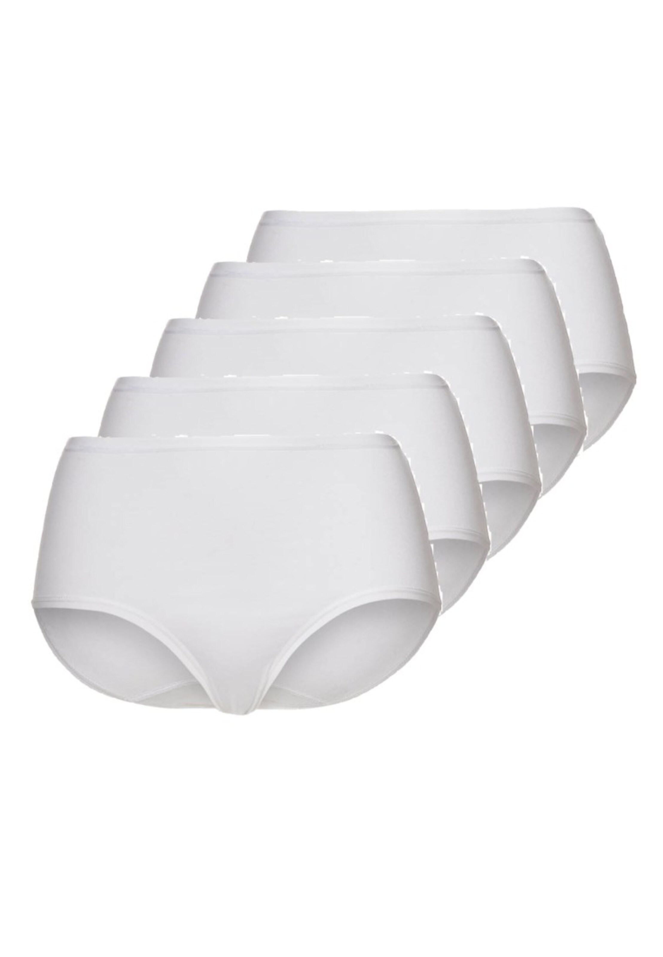 sassa Slip Maxi 'CASUAL COMFORT' in Weiß: Vorderseite