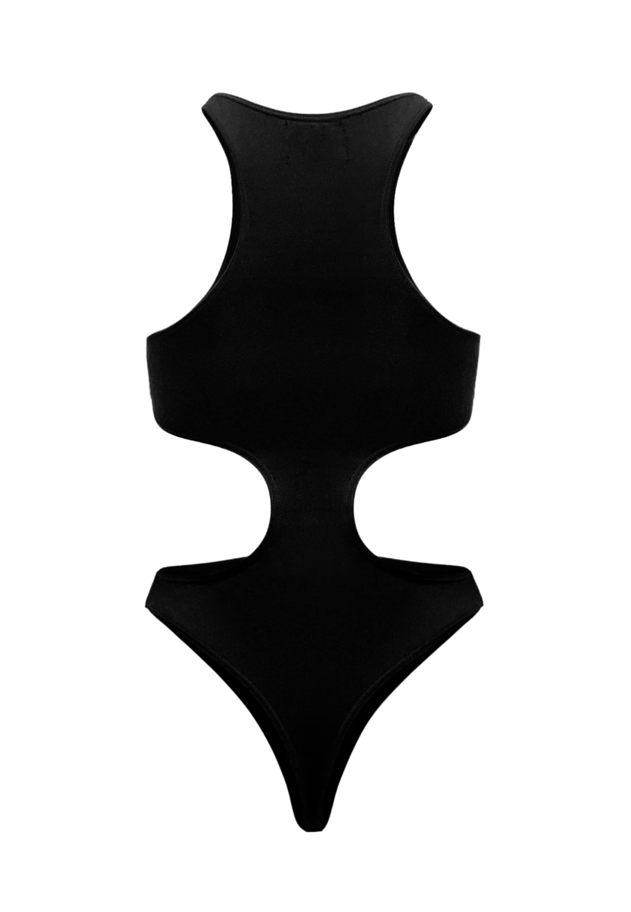 OW Collection Shirtbody 'Billie' i sort