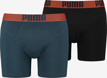 PUMA Boxer shorts in Blue: front