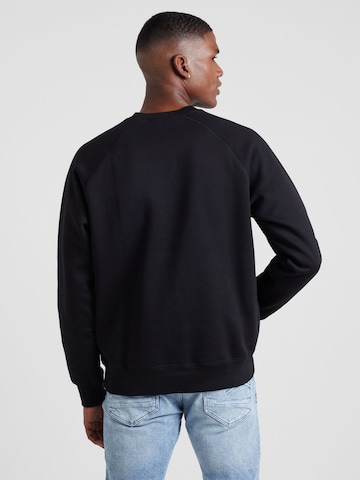 Carhartt WIP Sweatshirt 'Chase' in Schwarz