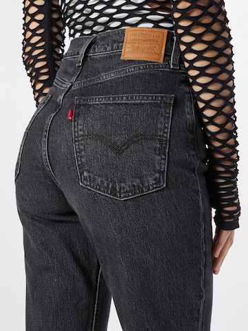 LEVI'S ® Rozkloszowany krój Jeansy '70S High Flare' w kolorze czarny