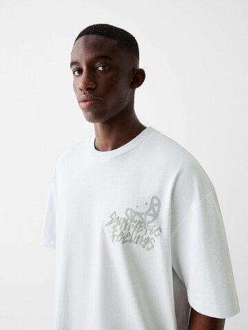 Bershka Shirt in Wit