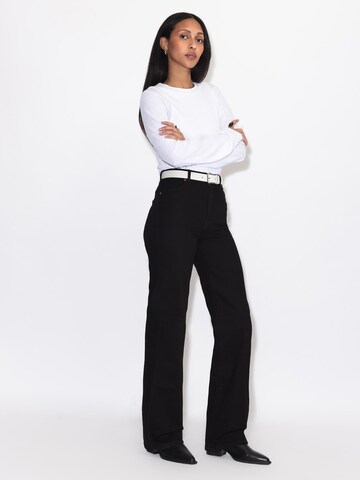 Dr. Denim Slim fit Jeans 'Moxy High Straight' in Black