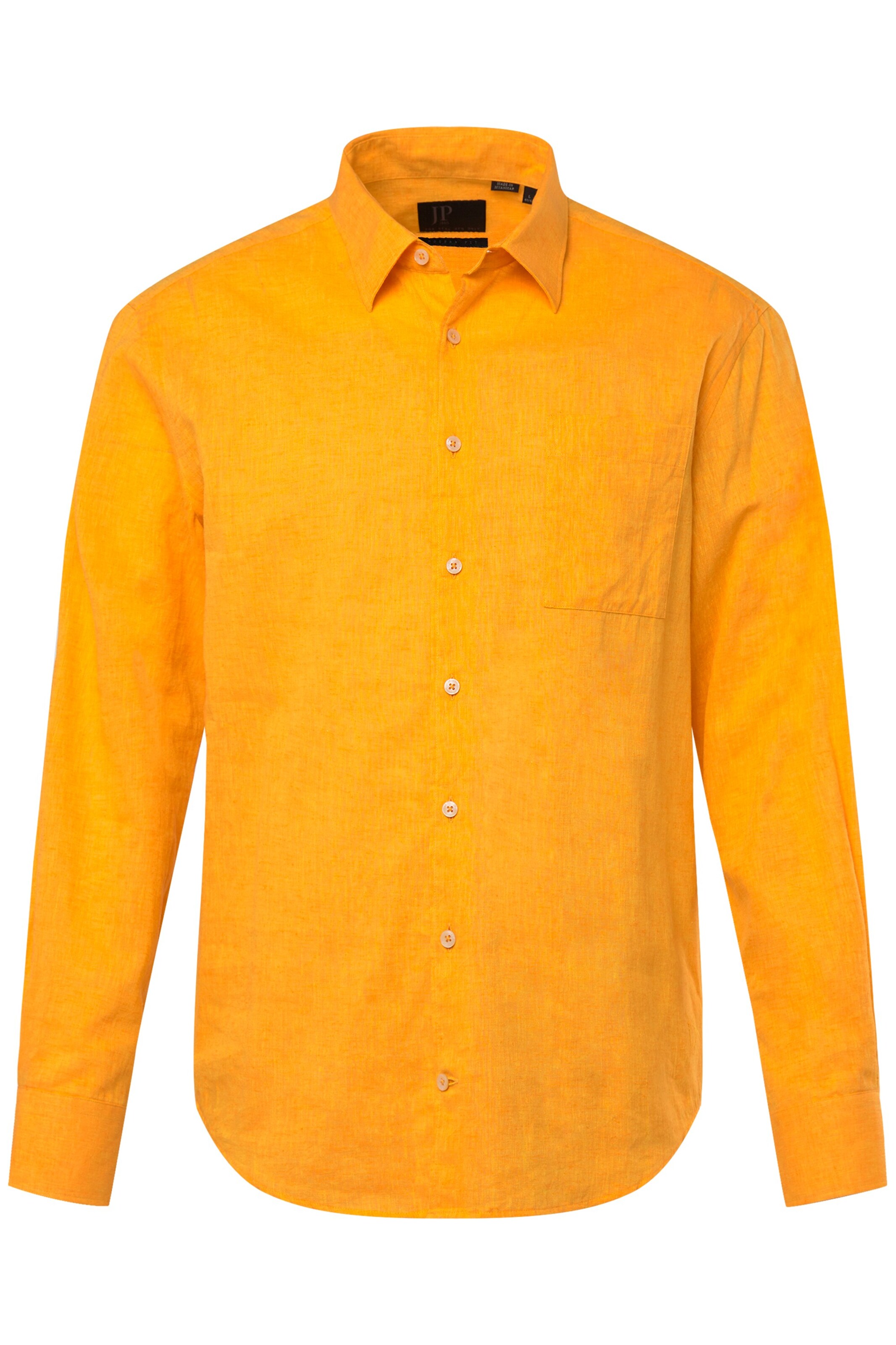 JP1880 Regular fit Button Up Shirt in Orange: front