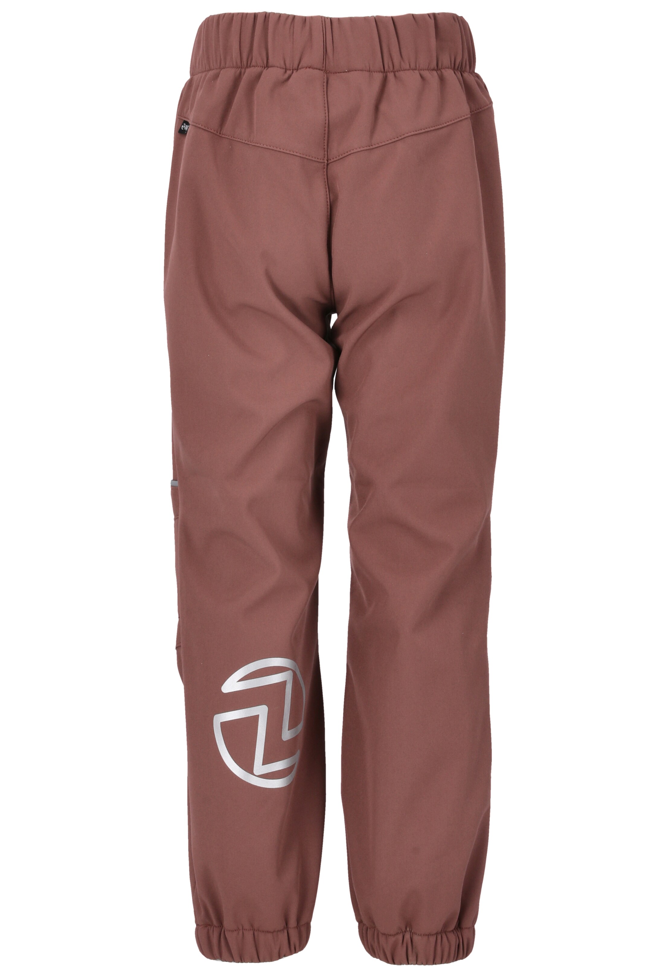 ZigZag Tapered Functionele broek 'Ludo' in Bruin