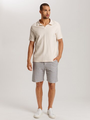 T-Shirt ' Loungy Summer ' Hanro en beige