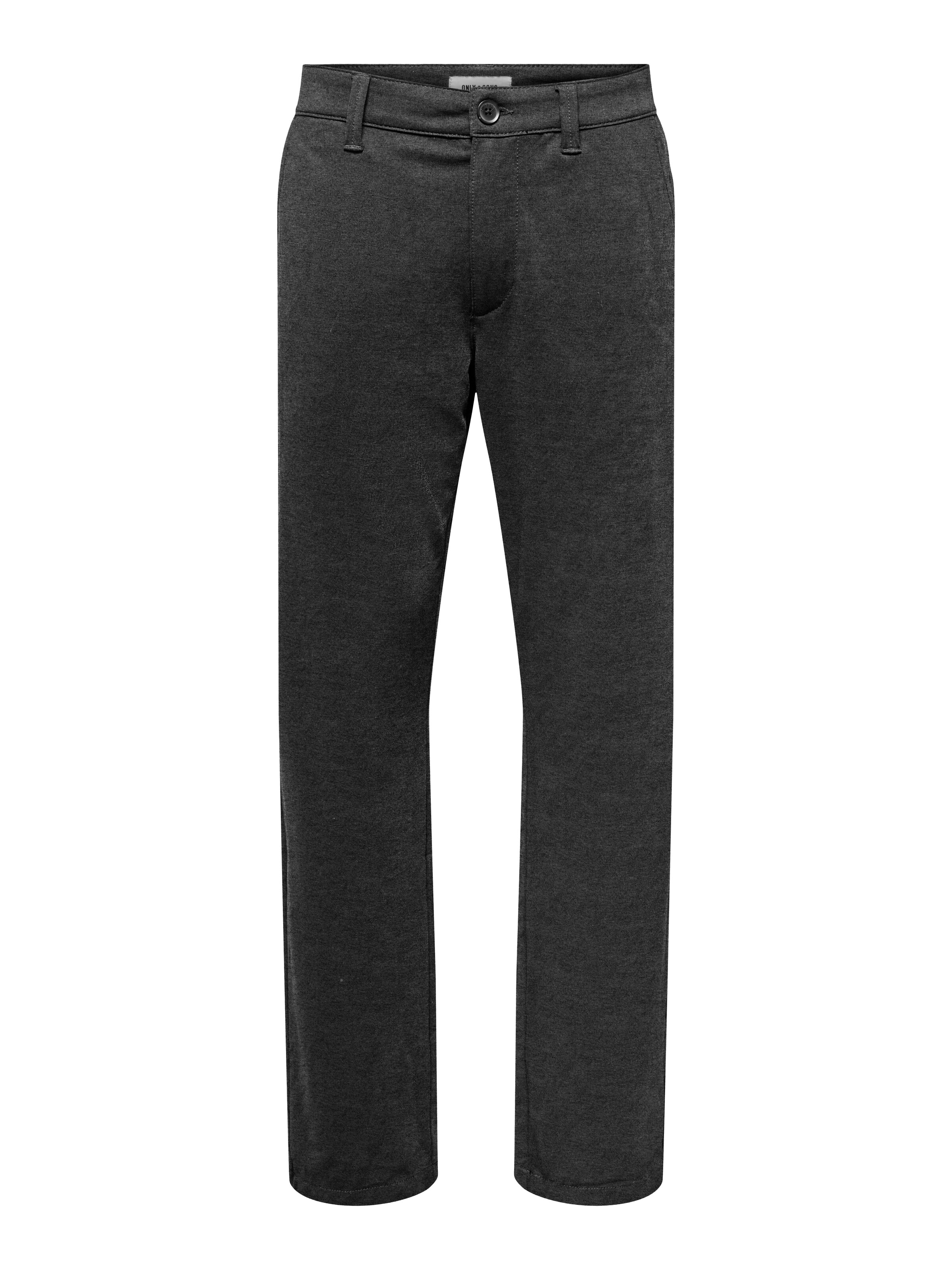 Only & Sons Regular Pants in Grey: front