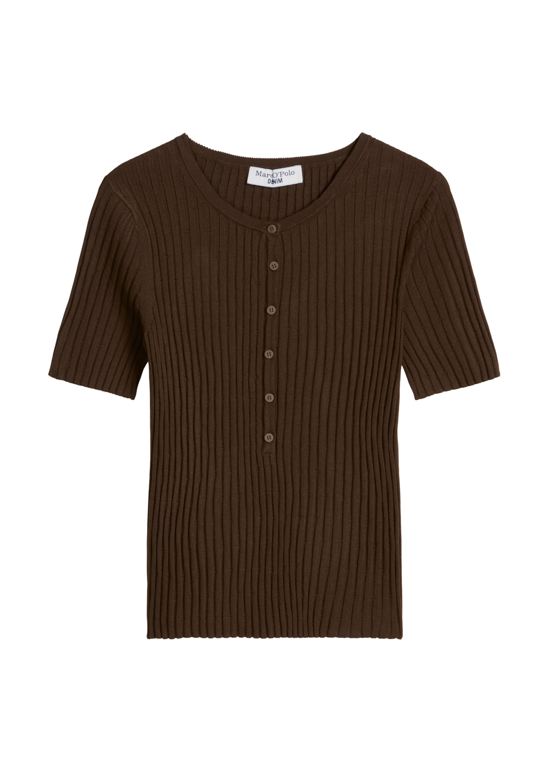 Marc O'Polo DENIM Pullover in Braun: Vorderseite