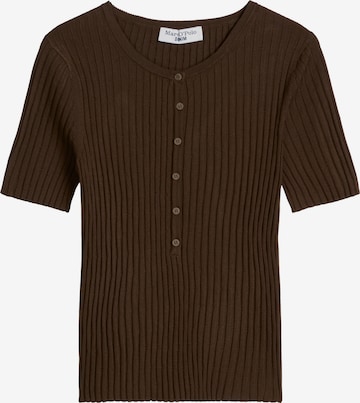 Marc O'Polo DENIM Pullover in Braun: Vorderseite
