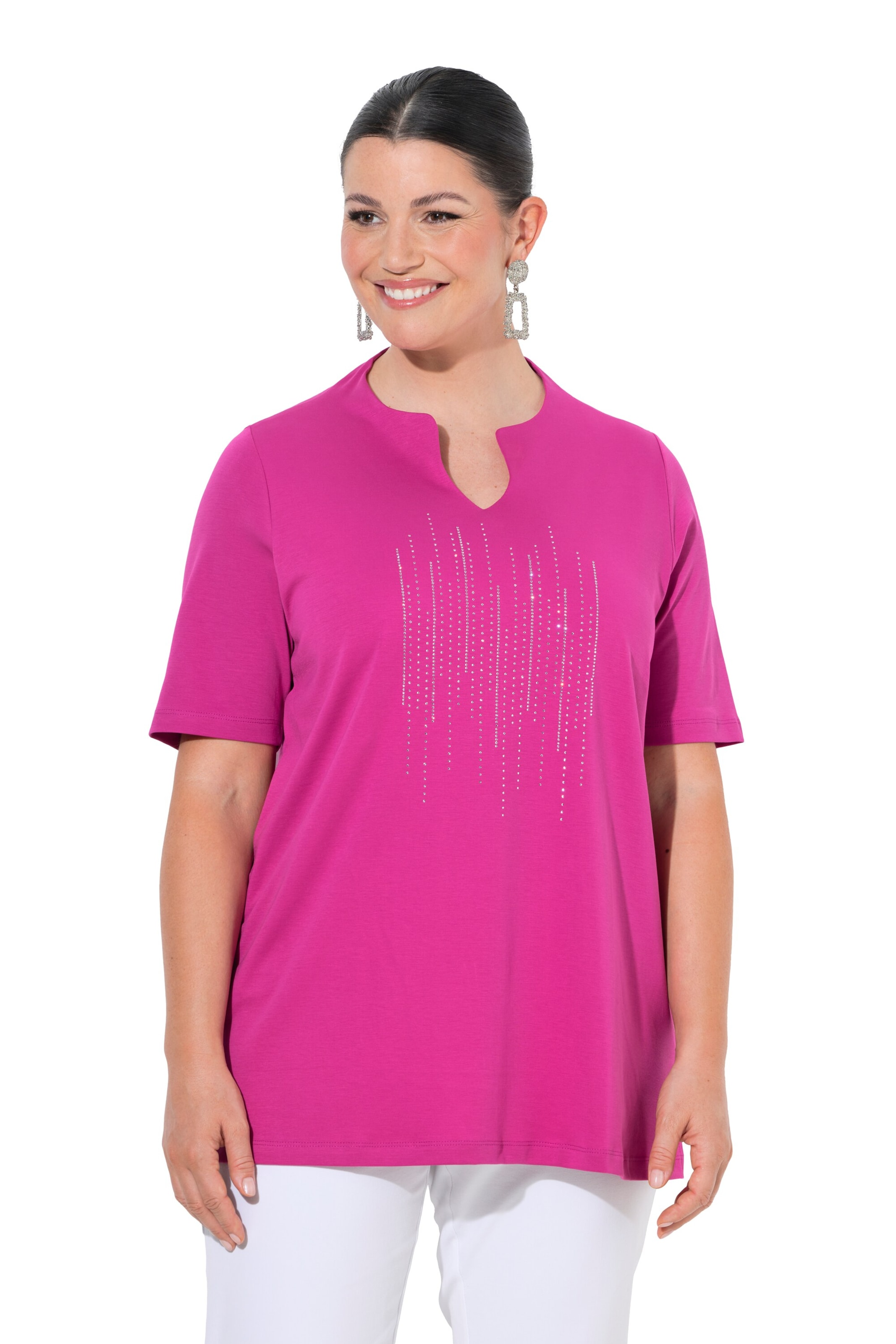 Ulla Popken Shirt in Pink: front