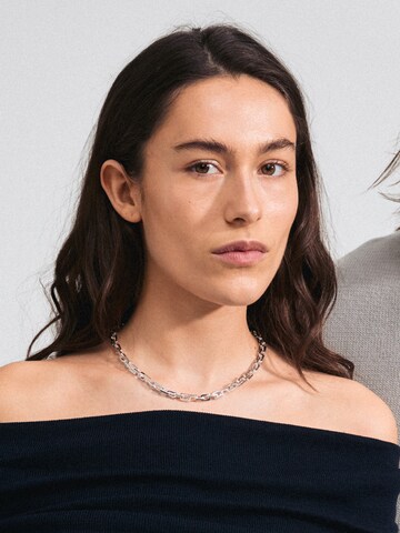 Pilgrim Kette 'Feel' in Silber