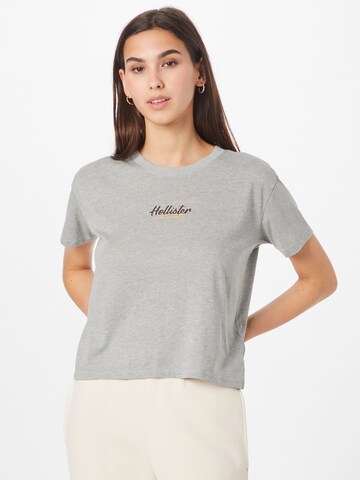 HOLLISTER Shirt in Grau: predná strana