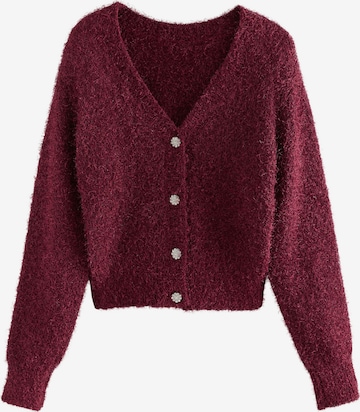 Next Strickjacke in Rot: Vorderseite