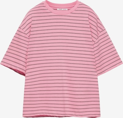 Pull&Bear Paita koossa XS värissä tummanruskea / vaaleanpunainen, Tuotenäkymä